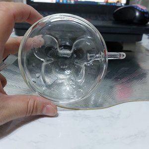 SMALL JoyJolt Iridescent Clear Disney Espresso Cup Disney Mug